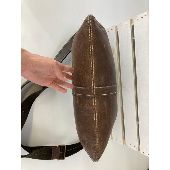 COACH 70053 LARGE VNTAGE LEAHTER MENS SLING BAG - Picture 6 of 14